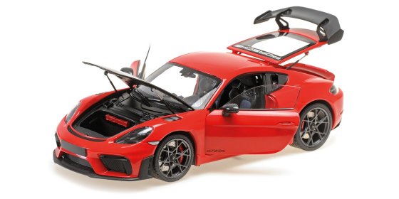 PORSCHE CAYMAN GT4 RS 2024 -ROUGE W/ WEISSACH PACKAGE