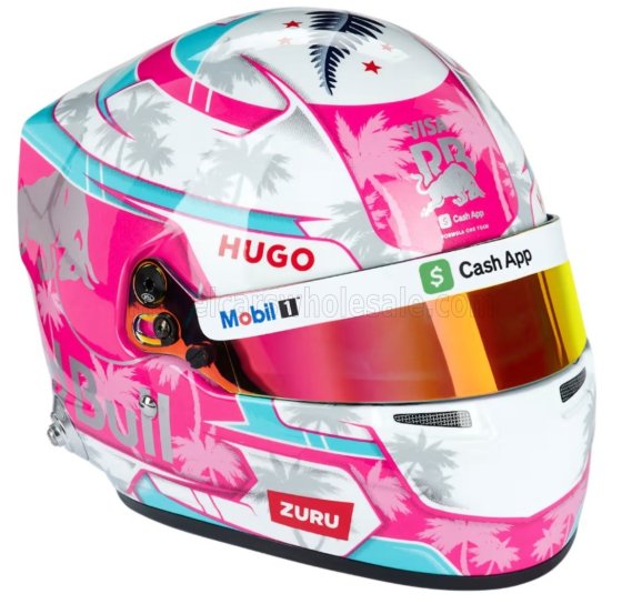 CASQUE F1 LIAM LAWSON TEAM VISA CASH APP RACING BULLS N 30 MIAMI GP 2025