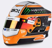 HELM F1 OSCAR PIASTRI TEAM MCLAREN N 81 3rd MONACO GP 2025