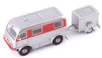 TATRA - T805 H+Z WITH TRAILER CZECH REPUBLIC 1953 - WITH USB STICK DIGITAL VERSION BOOK OF THE YEAR CATALOGUE 2025 - SILVER RED