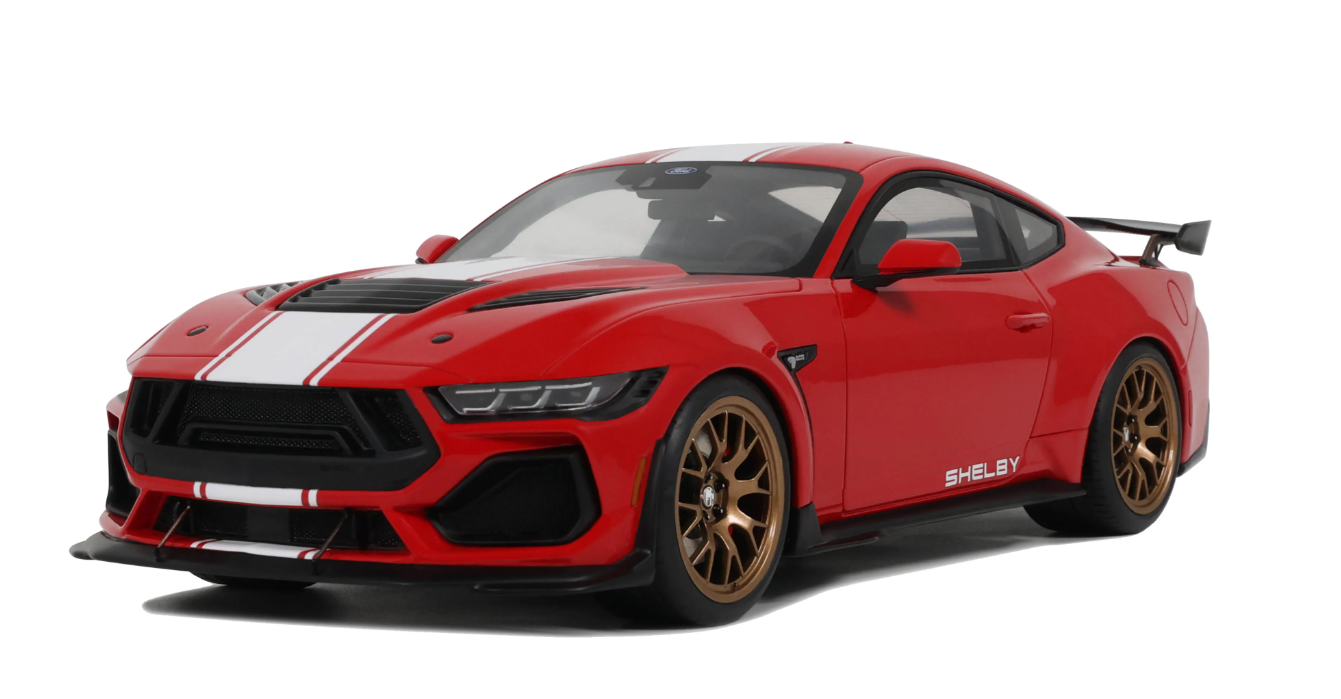 SHELBY MUSTANG SUPERSNAKE RACE RED 2025