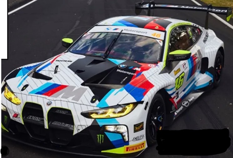 BMW M4 GT3 TEAM WRT - V. ROSSI - C.WEERTS - R. MAR