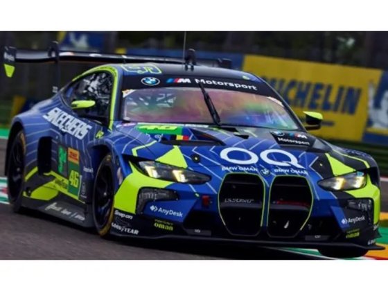 BMW M4 GT3 EVO TEAM WRT-ROSSI-AL HARTHY-VAN DER LINDE 6H IMOLA 2025 POLE POSITION