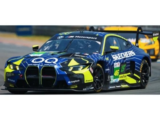 BMW M4 GT3 EVO TEAM WRT-ROSSI-AL HARTHY-VAN DER LINDE 24H LE MANS 2025