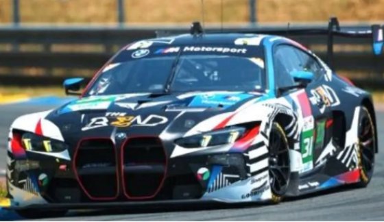 BMW M4 GT3 EVO THE BEND TEAM WRT-SHAHIN-BOGUSLAVSKIY-FARFUS24H LE MANS 2025