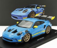 PORSCHE - 911 992 GT3 RS COUPE 2023 - LIGHT BLUE YELLOW