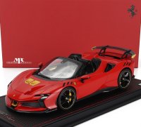 FERRARI - SF90 XX STRADALE SPIDER 2024 -  WITH SHOWCASE - ROSSO SCUDERIA