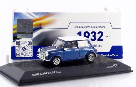 MINI - COOPER S 1994 - BLUE WHITE