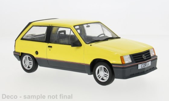 Opel Corsa A SR, geel, 1983