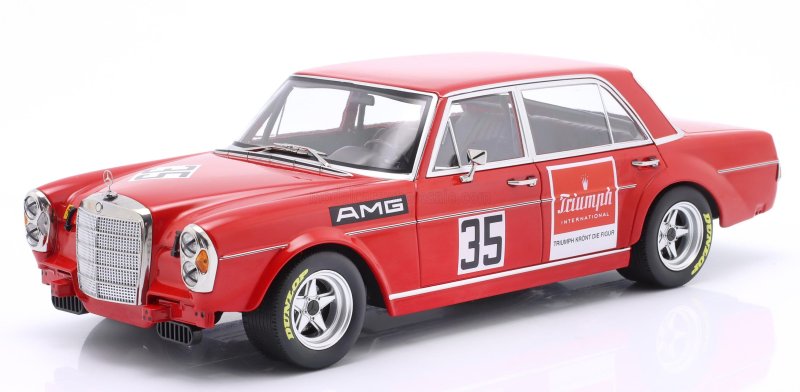 MERCEDES BENZ - 300 SEL 6.8 AMG N 35 SUDWESTPOKAL HOCKENHEIM 1971 HELMUT KELLENERS