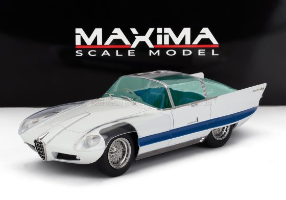 ALFA ROMEO - 6C 3000 SUPERFLOW I PININFARINA 1956 - WIT ZILVER