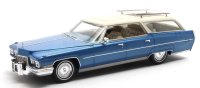 CADILLAC - DEVILLE WAGON 1972 - BLUE CREME