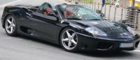 Ferrari 360 Modena Spider Cambio manuale Gloss Black - Bordeaux