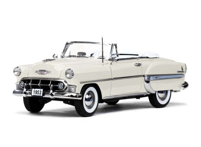 Chevrolet Bel Air Open Convertible, white 1953