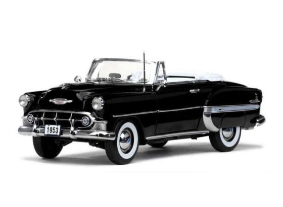 Chevrolet Bel Air Open Convertible, black 1953