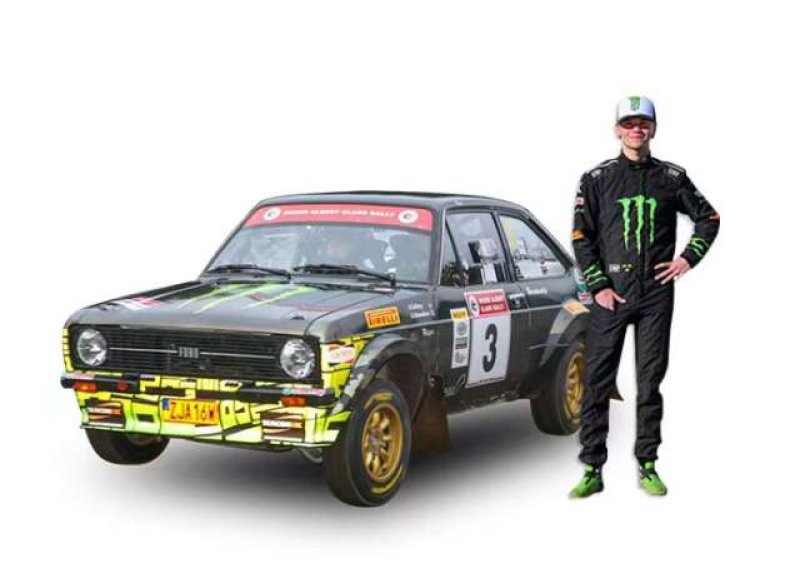 Ford Escort RS1800 #3 O.Solberg/E.Edmondson Roger Albert Clark Rally with Oliver Solberg Figure 2023