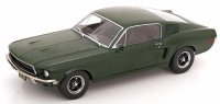 FORD USA - MUSTANG FASTBACK - BULLIT MOVIE EDITION 1968 - FLAT GREEN