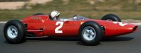 F1 158 SCUDERIA FERRARI N 2 WORLD CHAMPION POLE POSITION FASTEST LAP AND WINNER MONZA ITALY GP 1964 JOHN SURTEES