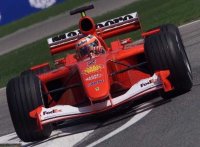 FERRARI - F1 F2001 N 2 2nd MONACO GP 2001 RUBENS BARRICHELLO