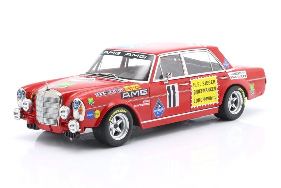 MERCEDES BENZ - 300 SEL 6.8 TEAM MERCEDES AMG N 11 24h PAUL RICARD 1971 HANS HEYER - CLEMENS SCHICKENTANZ