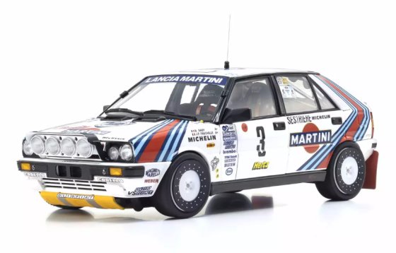 Lancia Delta HF 4WD 1988 Monte Carlo Rally LANCIA MARTINI N°3