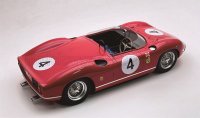 FERRARI - 330P 4.0L V12 TEAM N.A.R.T. NORTH AMERICAN RACING N 4 WINNER CANADA MOSPORT GP 1964 PEDRO RODRIGUEZ