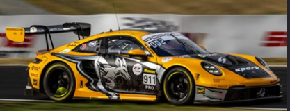 PORSCHE 911 GT3R N°911 Absolute Racing 6th 12H Ba