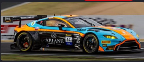 ASTON MARTIN Vantage N°14 Volante Rosso Motorsport 12H Bathurst25Day-Villagomez-Robotham