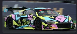 AUDI R8 LMS EVO II N°44 Geyer Valmont Racing 12H Bathurst 2025 Andrews-Zalloua-Pires