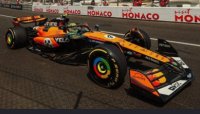 MCLAREN MCL39 N°4 McLaren F1 Team winner GP Monaco 2025 Lando Norris