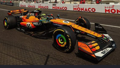 MCLAREN MCL39 N°4 McLaren F1 Team winner GP Monac
