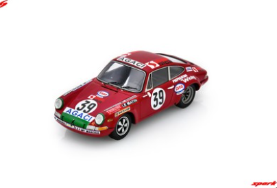 PORSCHE 911S N°39 11th 24H Le Mans 1971 G. Verrie
