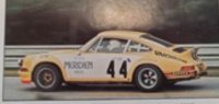 PORSCHE Carrera N°44 24H Le Mans 1973 J-F. Piot - P. Zbinden