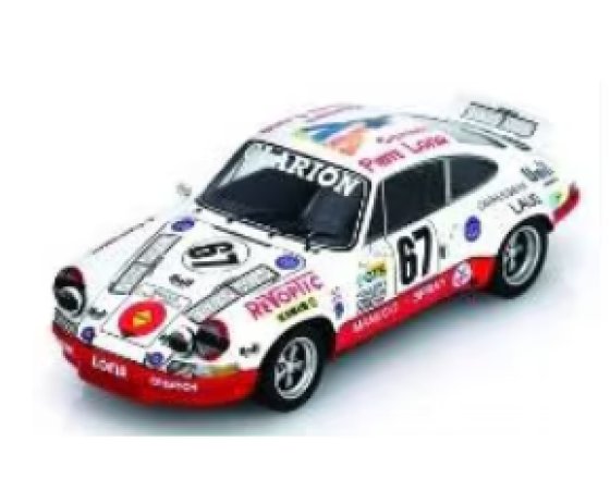 PORSCHE Carrera RSR N°67 24H Le Mans 1974 W. Vollery - E. Chapuis - R. Dorchy