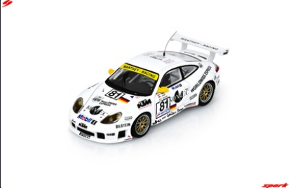PORSCHE 996 GT3 N°81 24H Le Mans 1999 U. Alzen - 