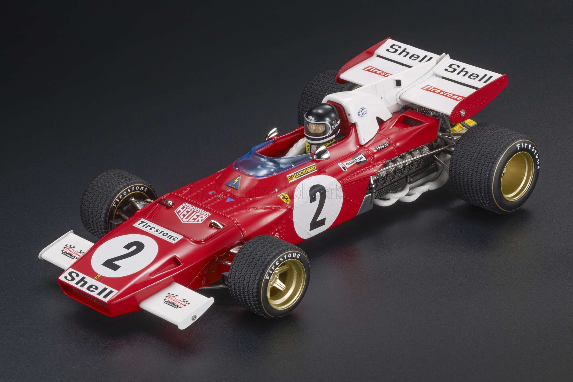 FERRARI - F1 312B2 N 2 POLE POSITION AND WINNER DU