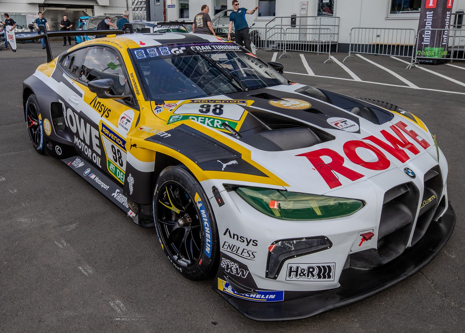 BMW M4 GT3 EVO No.98 ROWE RACING Winner 24H Nürbu