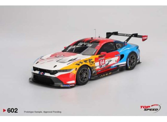 FORD Mustang GT3 N°64 Ford Multimatic Motorsports IMSA Laguna Seca 2024 Rockenfeller-Tincknell