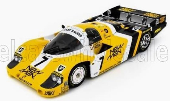 PORSCHE - 956 LH 2.6L TWIN TURBO TEAM NEW-MAN JOEST RACING N 7 WINNER 24h LE MANS 1985 PAOLO BARILLA - KLAUS LUDWIG - JOHN WINTER (LOUIS CRAGES)