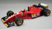 FERRARI - F1 412T2 N 27 JAPAN GP RAIN TIRES (with pilot figure) 1995 JEAN ALESI