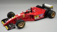FERRARI - F1 412T2 N 28 JAPAN GP RAIN TIRES (with pilot figure) 1995 GERHARD BERGER
