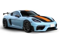 PORSCHE - 718 CAYMAN GT4 RS COUPE 2024 - LIGHT BLUE ORANGE