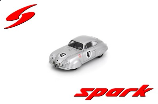 PORSCHE 356 N°47 24H Le Mans 1952 F. Picard E. Ma