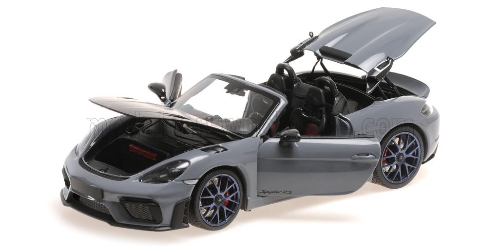 PORSCHE SPYDER RS 2024 GRIJS/ WEISSACH PACKAGE