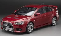 Mitsubishi Lancer Evo X, rouge metallic
