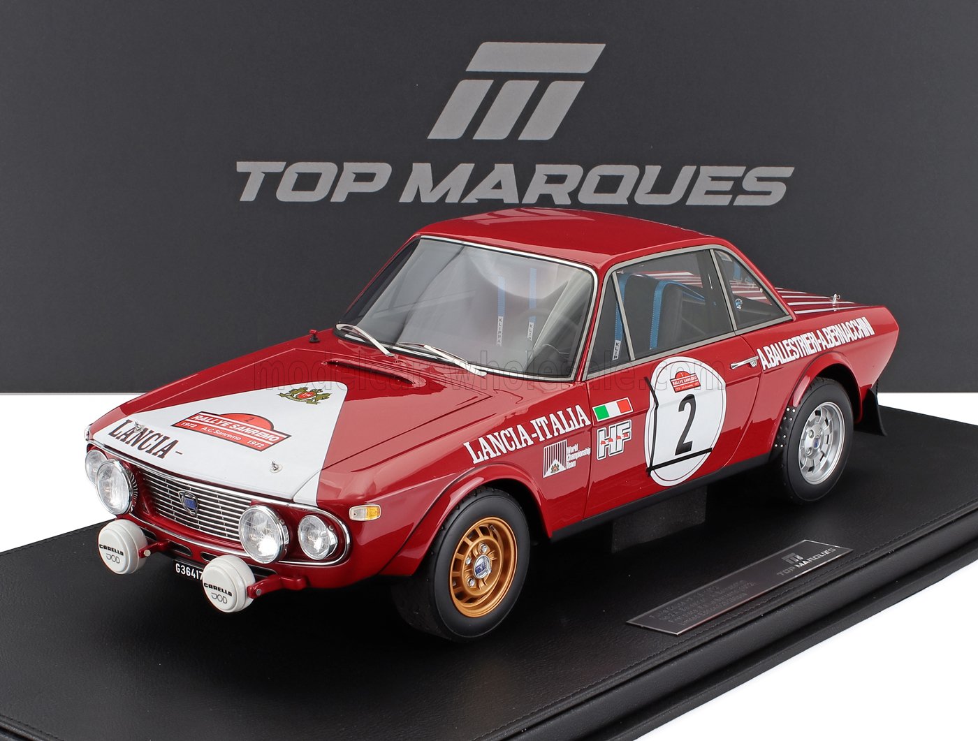 LANCIA - FULVIA HF 1600 COUPE N 2 WINNER RALLY SAN