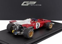 FERRARI - F1 312B2 N 3 3rd DUTCH ZANDVOORT GP (with pilot figure) 1971 CLAY REGAZZONI