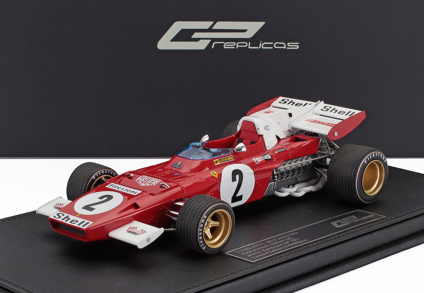 FERRARI - F1 312B2 N 2 POLE POSITION AND WINNER DU