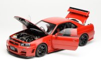 NISSAN - SKYLINE GT-R (R34) COUPE CUSTOMIZED VERSION 1999 - RED