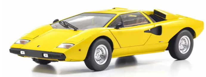 Lamborghini Countach LP 400 Geel